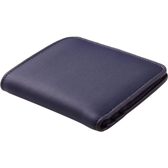 Womens Rfid Blocking Small Compact Bifold Luxury Genuine Leather Pocket Wallet - Picture 4 of 6